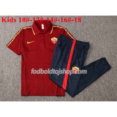 AS Roma 2020-2021 Børn Trænings Polo M002